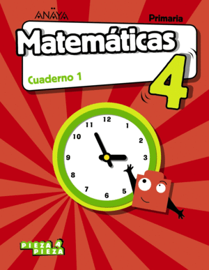 CUADERNO MATEM�TICAS 1-4�PRIMARIA. PIEZA A PIEZA
