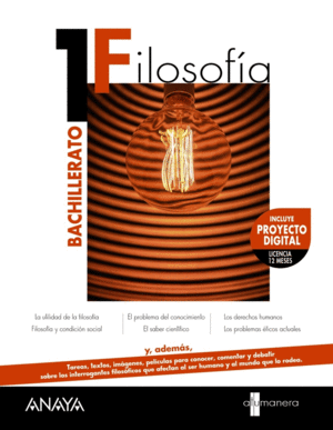 FILOSOF�A 1 BACHILLERATO. A TU MANERA