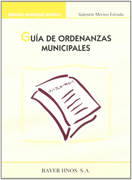 GUIA DE ORDENANZAS MUNICIPALES