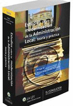 ESTUDIOS SOBRE MODERNIZACION DE LA ADMINISTRACION LOCAL