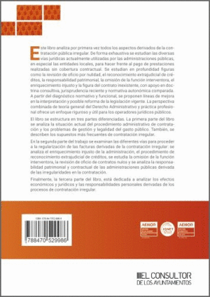 CONTRATACION PUBLICA IRREGULAR:CAUSAS, EFECTOS Y CONSECUEN