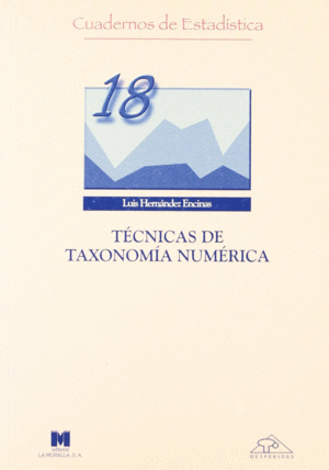 TECNICAS DE TAXONOMIA NUMERICA