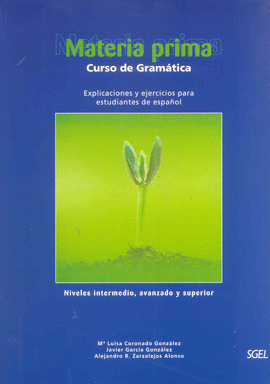 MATERIA PRIMA. CURSO DE GRAMATICA