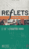 REFLETES METHODE FRANCAIS 1 3 CASSETTES VIDEO
