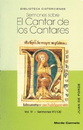 SERMONES SOBRE EL CANTAR DE LOS CANTARES IV