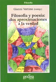 FILOSOFIA Y POESIA DOS APROXIMACIONES A LA VERDAD