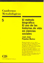 CUADERNOS METODOLOGICOS 5 METODO BIOGRAF