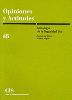 CIS 45 OPINIONES Y ACTITUDES / SOCIOLOGIA DE LA SEGURIDAD VIAL