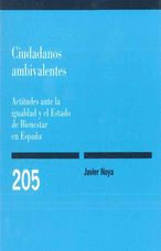 CIS 205 CIUDADANOS AMBIVALENTES