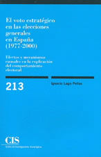 VOTO ESTRATEGICO EN LAS ELECCIONES GENERALES EN ESPAA 1977-2000