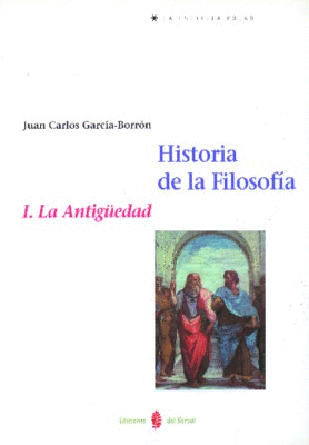 HISTORIA DE LA FILOSOFIA I: LA ANTIGUEDAD
