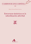 ESTRUCTURAS SINT�CTICAS EN LA SUBORDINACI�N ADVERBIAL