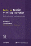 TEXTOS DE TEORIAS Y CRITICAS LITERARIAS
