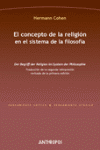 **** CONCEPTO DE LA RELIGION EN EL SISTEMA DE LA FILOSOFIA, EL