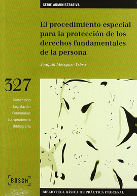 PROCEDIMIENTO ESP. PARA PROTECCION DE LOS DERECHOS FUND. PERSONA