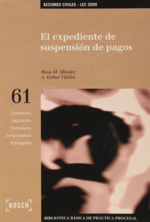 EXPEDIENTE DE SUSPENSION DE PAGOS EL
