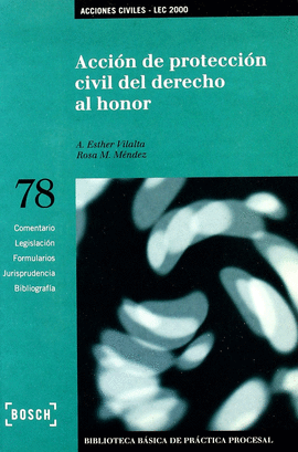 ACCION DE PROTECCION CIVIL DEL DERECHO AL HONOR