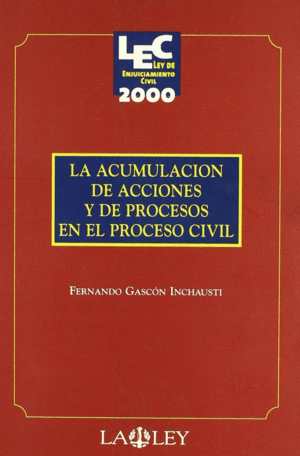 ACUMULACION ACCIONES PROCESOS EN EL PROCESO CIVIL