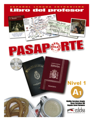 PASAPORTE LIBRO DEL PROFESOR ELE A1