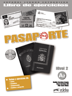 PASAPORTE NIVEL 2 A2 LIBRO DE EJERCICIOS