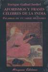 AFORISMOS Y FRASES CELEBRES DE LA INDIA