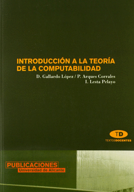 INTRODUCCION A LA TEORIA COMPUTABILIDAD 2�ED