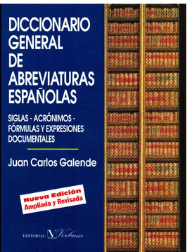 DICCIONARIO ABREVIATURAS ESPAOLAS NED. AMPL. Y REV.