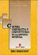 CULTURA CORPRRATIVA Y COMPETITIVIDAD DE LA EMPRESA ESPA�OLA