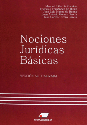 NOCIONES JUR�DICAS B�SICAS