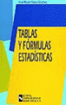 TABLAS Y FORMULAS ESTADISTICAS