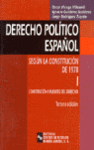 DERECHO POLITICO ESPA�OL VOL.I 3�ED