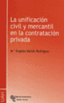 **UNIFICACION CIVIL MERCANTIL EN LA CONTRATACION PRIVADA, LA