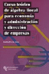 CURSO TEORICO ALGEBRA LINEAL ECONOMIA ADMINISTRACION DIRECCION