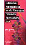 MATEMATICAS EMPRESARIALES I DIPLOMATURA CIENCIAS EMPRESARIALES