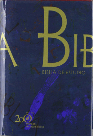 BIBLIA DE ESTUDIO (GRANATE/CARTONE) INDICE - DIOS HABLA HOY