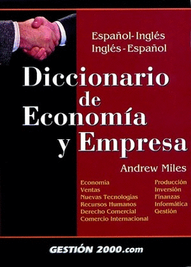 DICCIONARIO DE ECONOMIA Y EMPRESA