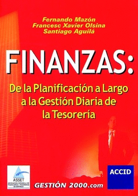 FINANZAS DE PLANIFICACION A LARGO A GESTION DIARIA