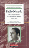 OBRAS COMPLETAS I 1923-1954 CREPUSCULARIO A 