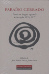 PARAISO CERRADO POESIA EN LENGUA ESPAOLA S XVI Y XVII