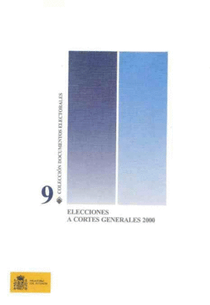 ELECCIONES A CORTES GENERALES 2000 , CD-ROM