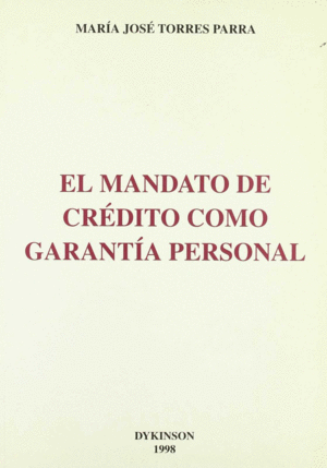 MANDATO DE CREDITO COMO GARANTIA PERSONAL