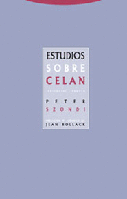 ESTUDIOS SOBRE CELAN - PREFACIOS Y APENDICE JEAN BOLLACK