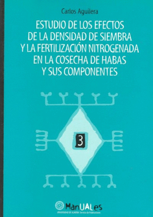 EFECTOS DESIDAD SIEMBRA FERTILIZACION NITROGENADA COSECHA...