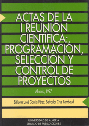 ACTAS 1 REUNION CIENTIFICA PROGRAMACION SELECCION....