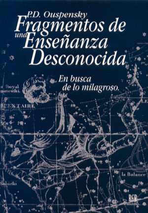 FRAGMENTOS DE UNA ENSE�ANZA DESCONOCIDA