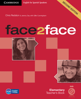 FACE2FACE ELEMENTARY (2ND ED.) TEACHER'S BOOK WITH DVD-ROM