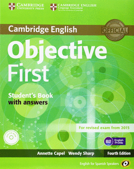 OBJECTIVE FIRST (4TH ED.) SELF-STUDY PACK (STUDENT'S BOOK WITH AN