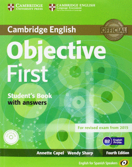 OBJECTIVE FIRST PK ST+KEY+100 TIPS+WB+KEY+CD 14 ES