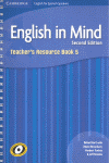 ENGLISH IN MIND 5 - TEACHER`S RESOURCE BOOK - 2 E