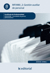 GESTI�N AUXILIAR DE PERSONAL. ADGD0308 - ACTIVIDADES DE GESTI�N ADMINISTRATIVA